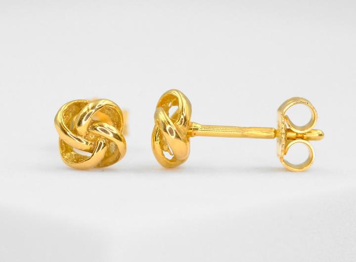 Image du produit Muau Boucles d'oreilles (750/18 K Or jaune)