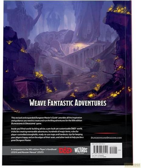 Actual product image Wizards of the Coast Dungeons & Dragons RPG Dungeon Master's Guide 2024 English (English)