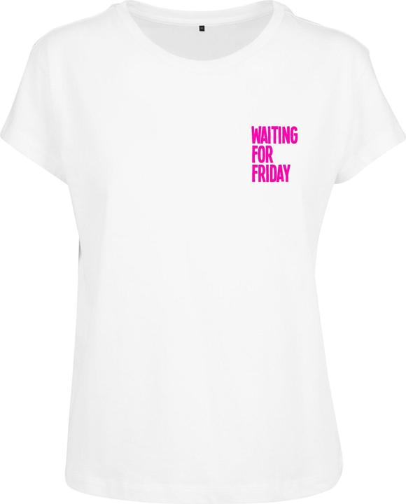 Actual product image Merchcode Ladies Waiting For Friday Box Tee (4XL)
