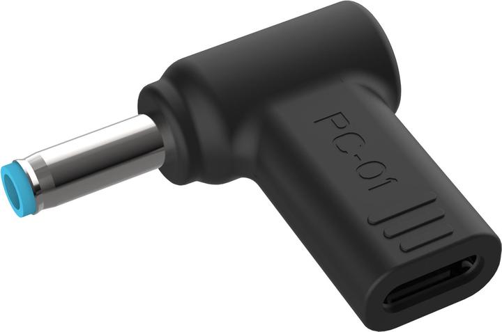 Productafbeelding Conceptronic Adapter USB-C -> DC, HP 4,5x3,0mm 18-20V sw
