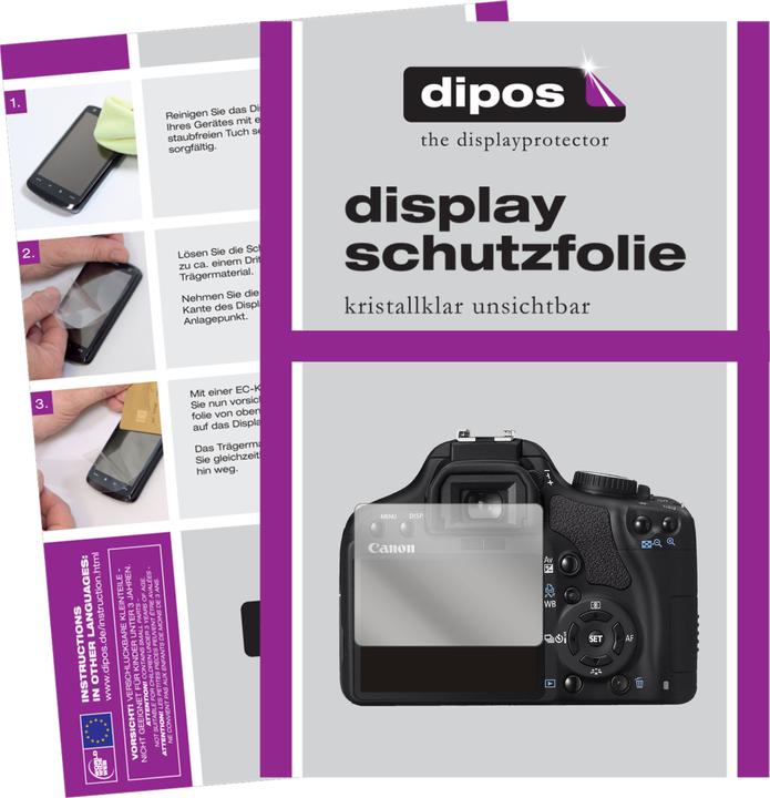 Produktbild Dipos Displayschutzfolie Crystalclear (Displayschutz, EOS 500D)