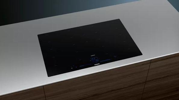 Actual product image Siemens EX808LYV5E iQ700 Induction hob 80 cm Black flush (integrated)