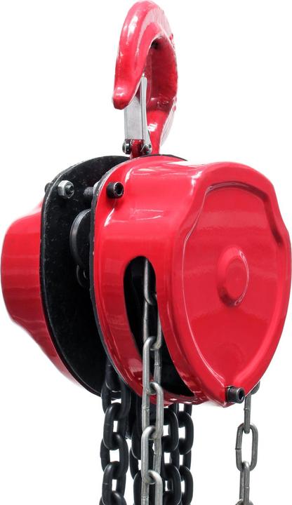 Produktbild Wiltec Kettenzug 3000kg 3t, 3m Kettenlänge, Hubhöhe 2,5m, Seilzug Flaschenzug