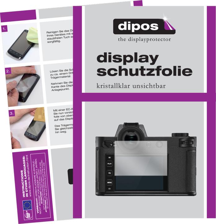 Actual product image Dipos Screen Protector Crystalclear (Screen protector, Leica SL2)