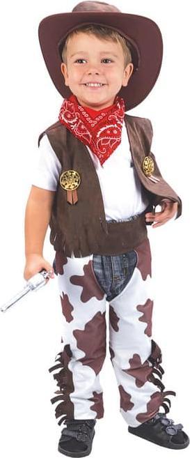 Produktbild MICA Festival Kostüm - Kleiner Cowboy - für Kinder - 3-teilig - verschiedene Grössen 86/92 (104, XXS, XS)