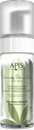 Produktbild Apis Natural Cosmetics Apis - Cannabis Home Care Soothing Foam Face Wash On Base Hydrolat From Hemp 150Ml (Schaum, 150 ml)