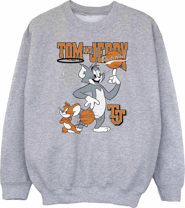 Tom & Jerry Spinning Basketball Sweatshirt Jungen (116)
