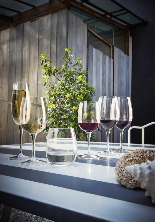 Actual product image Luigi Bormioli Palace (32.50 cl, 1 Glasses, Red wine glasses, White wine glasses)