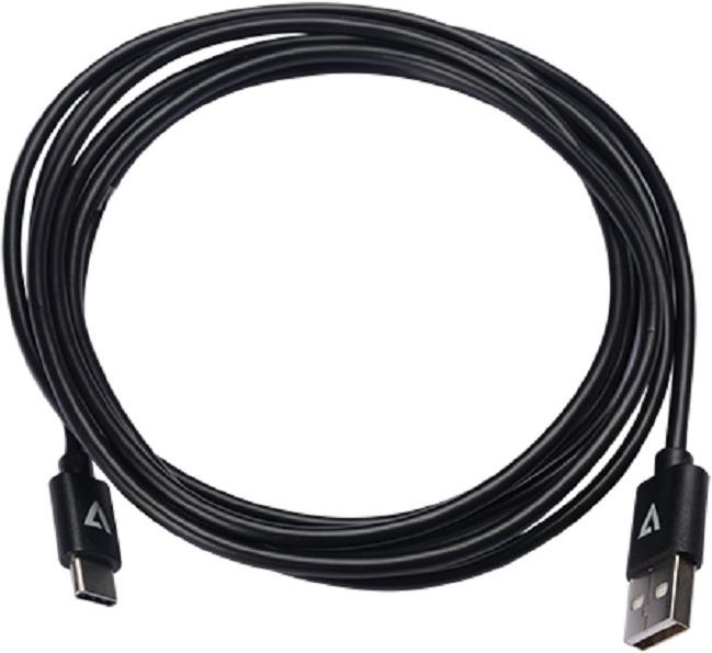 Actual product image V7 USB A zu USB-C (2 m, USB 2.0)