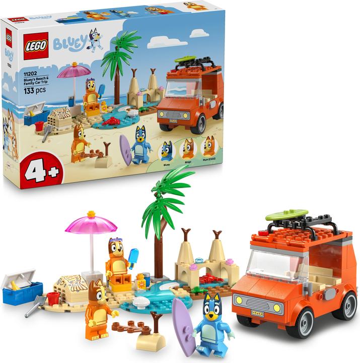 Produktbild LEGO Blueys Strandausflug (11202, LEGO Bluey)