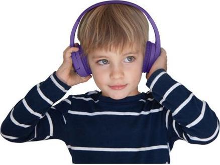 Produktbild Belkin Soundform Mini BT On-Ear Kinderk. USB-C lila AUD002hqPUV3