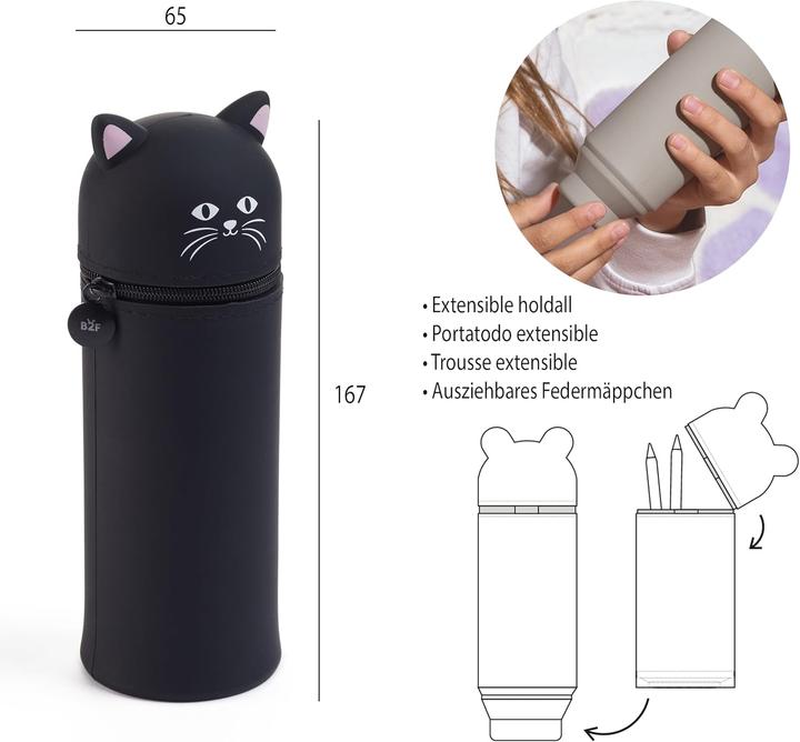 Produktbild Miquelrius Back 2 Fun Stifteköcher Katze