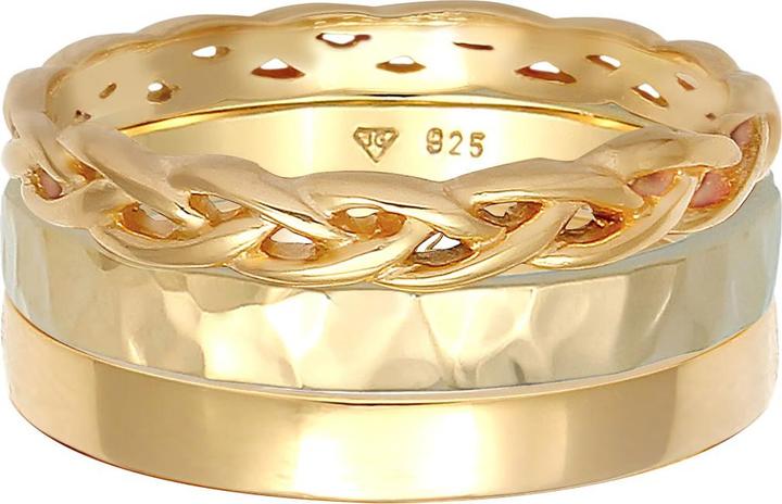 Immagine prodotto Elli Organico, Set di anelli (54, 925 Argento)
