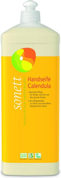 Actual product image Sonett Handseife Calendula Nachfüllflasche (refill, 1000 ml)