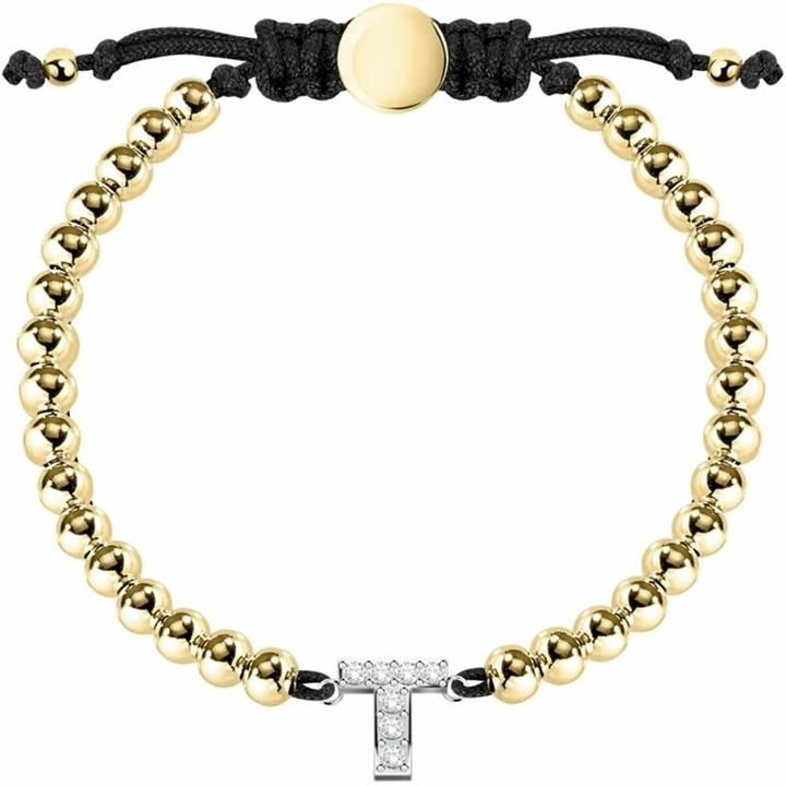 Immagine prodotto La Petite Story Bracciale bicolore con lettera "T" LPS05ARR22