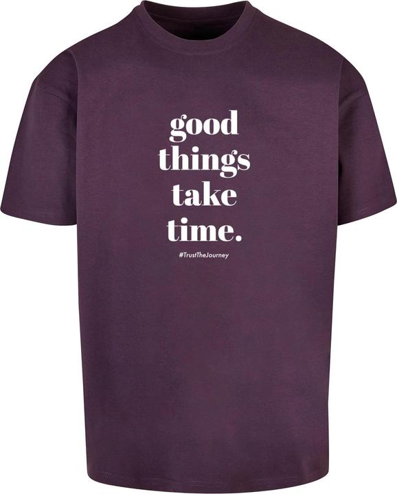 Actual product image Merchcode Good Things Take Time Heavy Oversize Tee - 117181 (L)