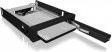 Actual product image Icy Box IB-2216StS SATA removable frame for 6,3cm 2.5Z HDDs SSDs in 3.5Z bay Hot-Easy-Swap Alu plastic black