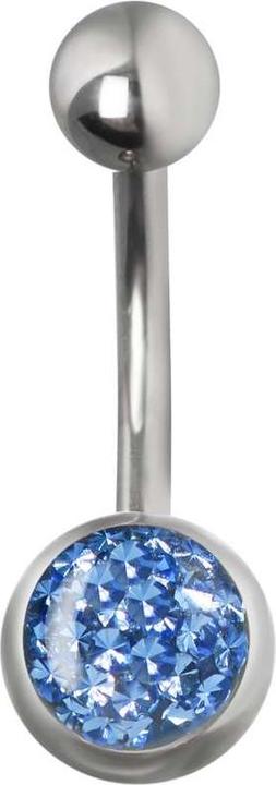 Bijouteria Bauchpiercing (Titan, Swarovski Kristall)