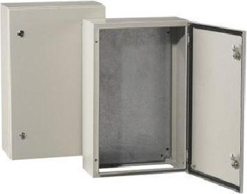 Rs Pro Stahl Wandgehäuse Grau IP66, HxBxT 600 mm x 400 mm x 300mm