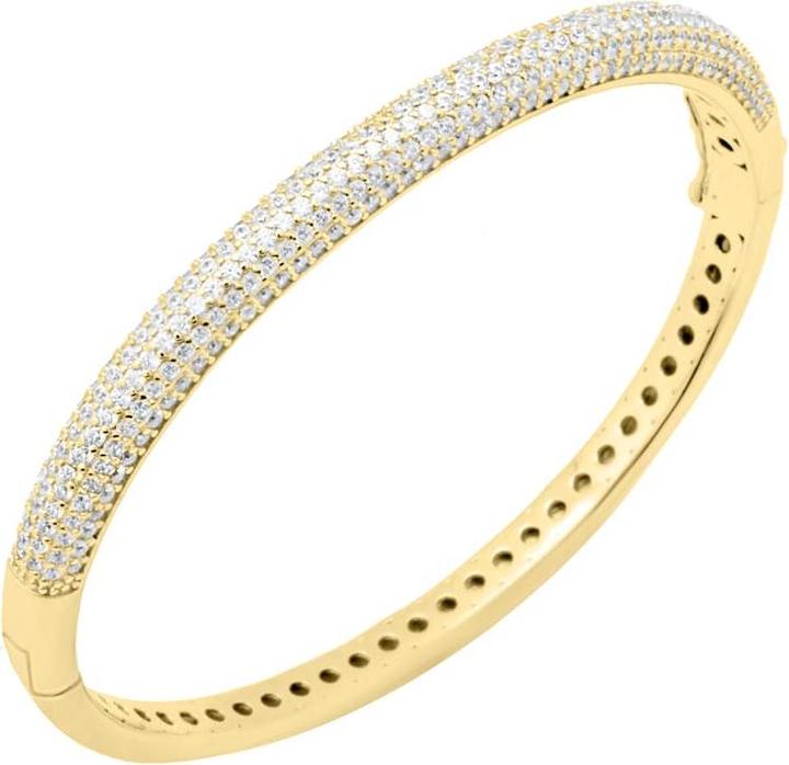 Candy Armreif Mavi, 925 Sterling Silber, vergoldet (925er Sterlingsilber, 18k vergoldet)