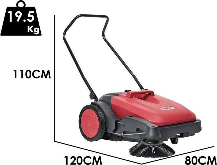 Productafbeelding Nilfisk Handmatige mechanische veegmachine PS480