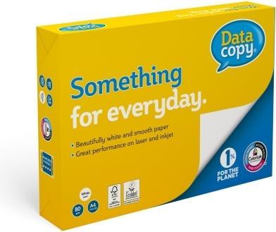 Data Copy Kopierpapier 80g A4 mit 4 Löchern 500 Blatt/Packung - (500 Blatt pro Packung) (80 g/m², A4)