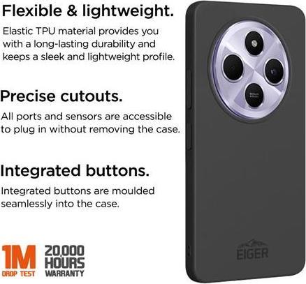 Produktbild Eiger Grip Case (Xiaomi Redmi 14C, Xiaomi Poco C75)