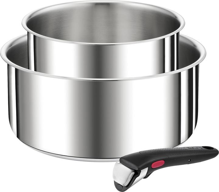 Produktbild Tefal L9739302 (16 cm, Pfannenset + Topfset, Edelstahl)
