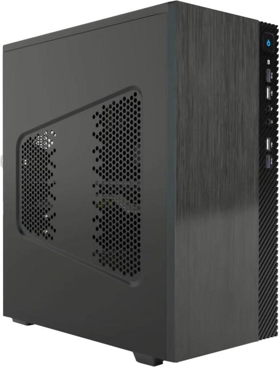 Actual product image Itek SMALLCOM-B Mini Tower Black (mATX, Mini-ITX)