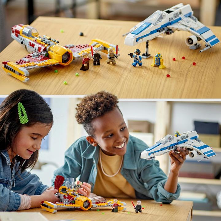Produktbild LEGO New Republic E-Wing vs. Shin Hatis Starfighter (75364, LEGO Star Wars)