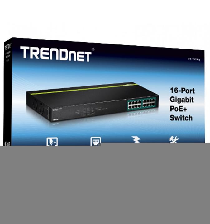 Actual product image Trendnet Tpe-Tg160g (16 Ports)
