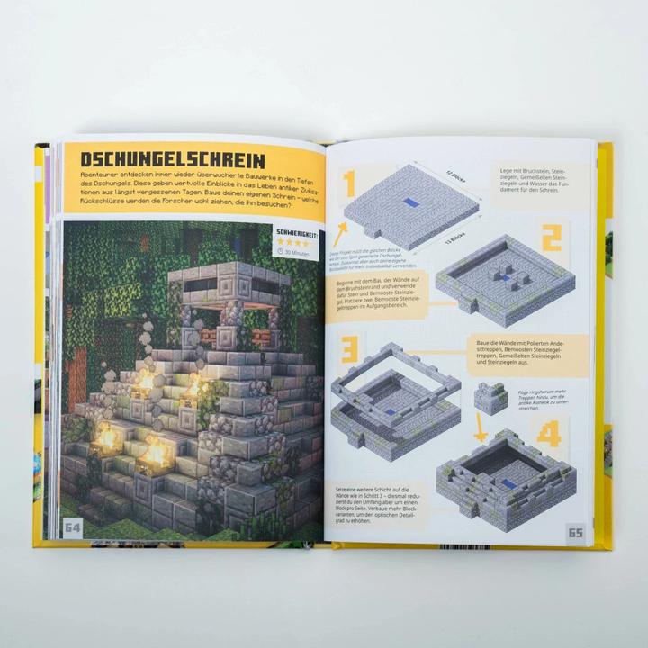 Image du produit Minecraft Geniale Mini-Projekte. Über 20 exklusive Bauanleitungen (Allemand, Mojang Ab, Josef Shanel, Matthias Wissnet, Minecraft, 2023)
