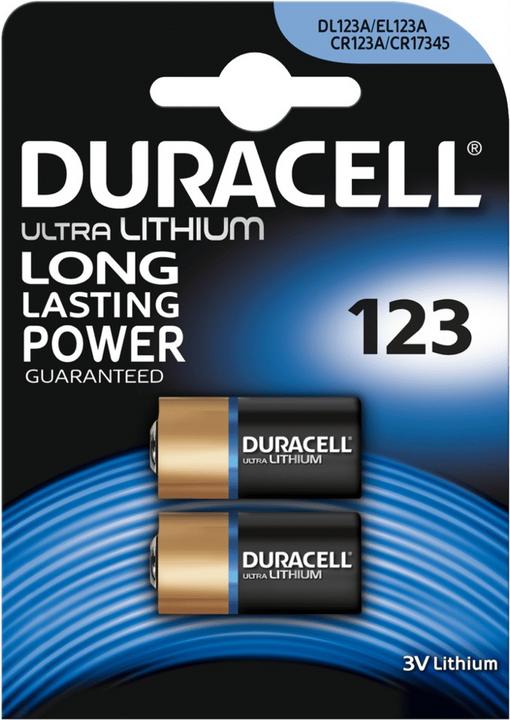 Image du produit Duracell High Power Lithium (2 pcs, CR123A, 1400 mAh)