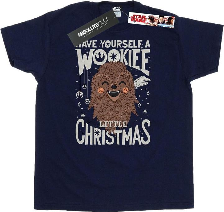 Star Wars Wookiee Little Christmas TShirt (M)