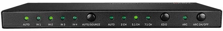 Actual product image Lindy 4 Port HDMI 2.0 18G Switch with Audio