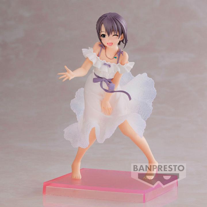 Actual product image Banpresto THE IDOLMASTER - Yuuki Otokura - Figurine Emotional Lens 14cm