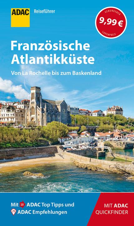 Produktbild Reiseführer Französische Atlantikküste (Deutsch, Jonas Fieder, 2018)