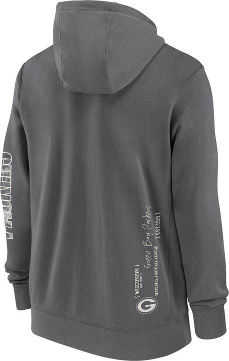 Actual product image Nike Green Bay Packers Full-Zip Fleece Hoodie 2XL (XXL)