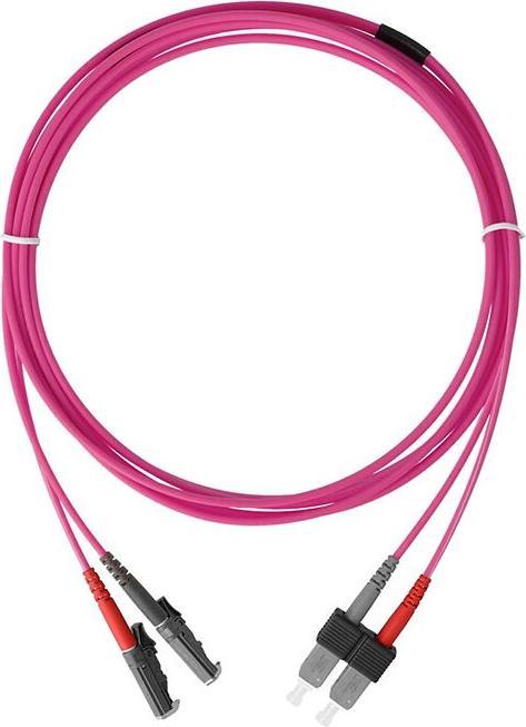 Immagine prodotto BlueOptics Cavo patch in fibra ottica duplex SC-E2000 multimodale OM4 10 metri (10 m)
