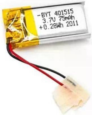 Actual product image Turbo Racing RC Battery LiPo 75 mAh 3.7 V Micro Rally / Monster Truck (3.70 V, 75 mAh)