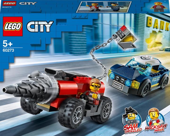 Produktbild LEGO City Verfolgung des Bohrfahrzeugs (60273, LEGO City)