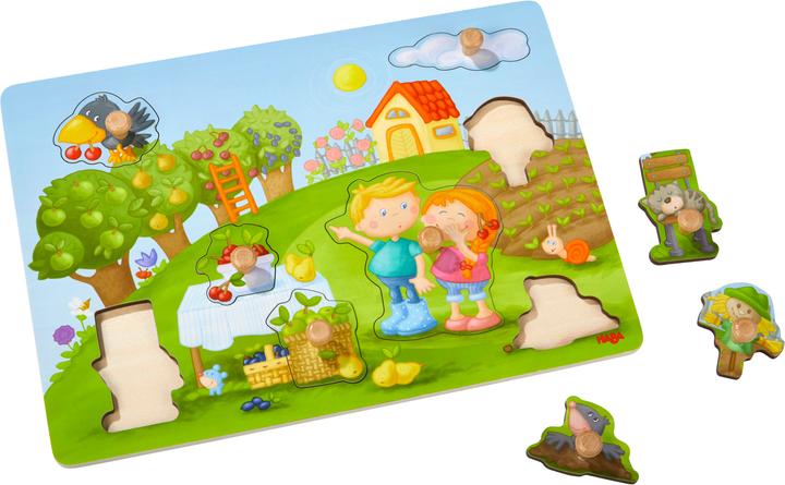 Produktbild Haba Greifpuzzle Obstgarten (8 Teile)