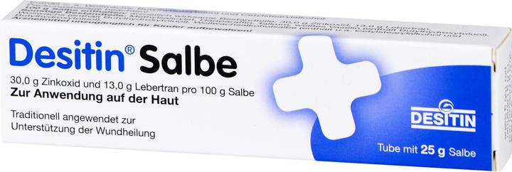 Produktbild Desitin Salbe zur Unterstützung der Wundheilung, 25 g Salbe
