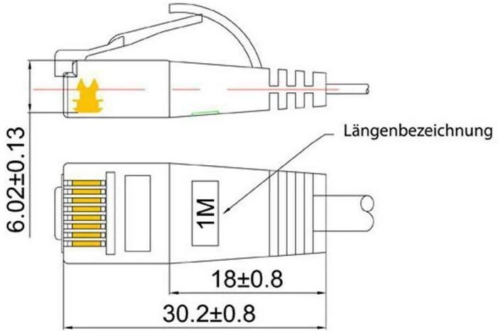 Produktbild Wirewin Netzwerkkabel (UTP, CAT6, 15 m)