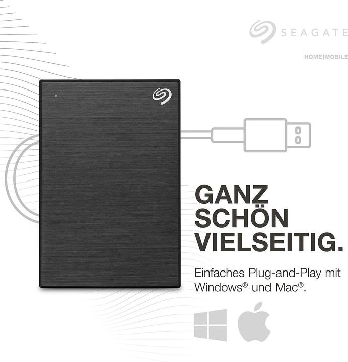 Actual product image Seagate One Touch with Password (2 TB)