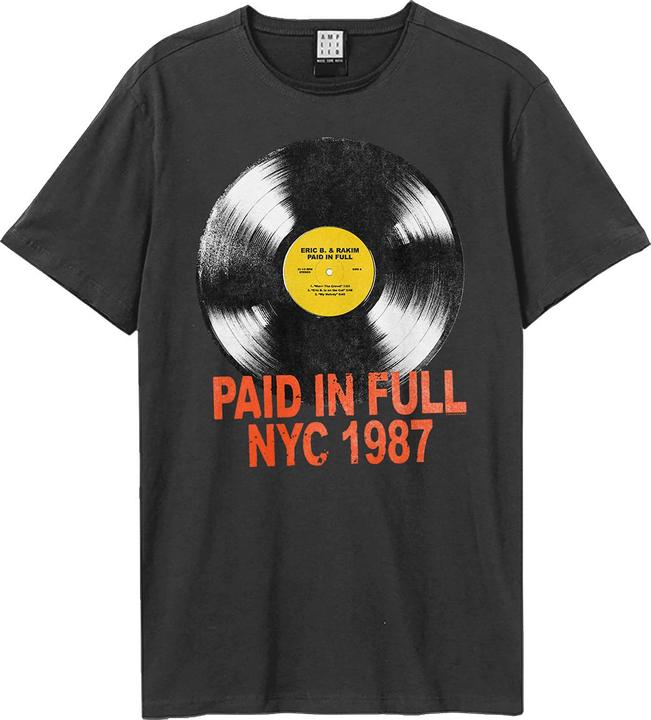 Amplified Paid In Full Record TShirt