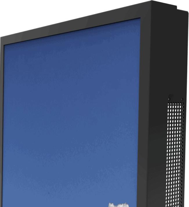 Produktbild HI-ND Outdoor wall casing Samsung 55"", Landscape/portrait Black