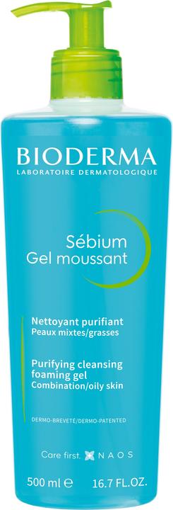 Image du produit Bioderma Sébium moussant (Gel, 500 ml)