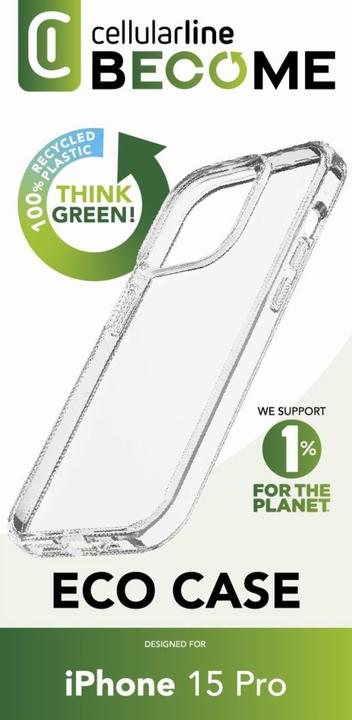 Productafbeelding Cellularline Eco Case worden (Apple iPhone 15 Pro)