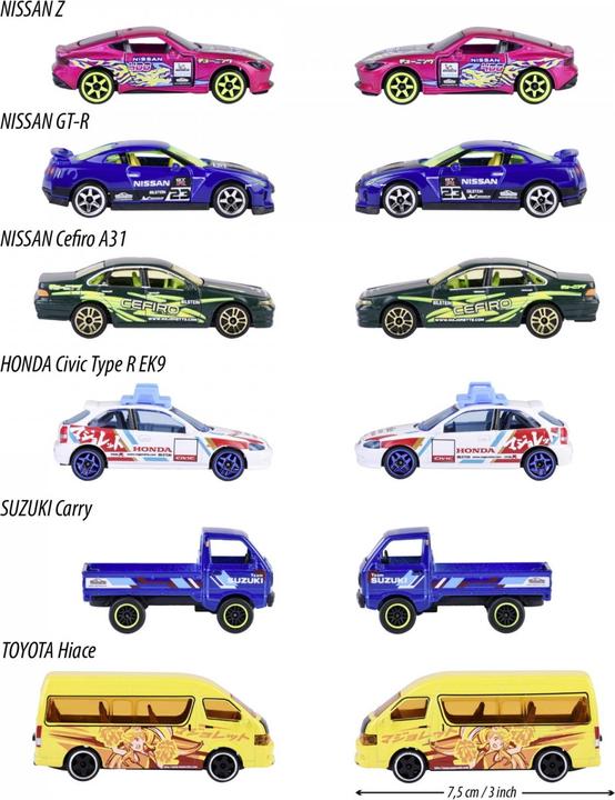 Image du produit Majorette Japan Deluxe Honda Civic Type R EK9